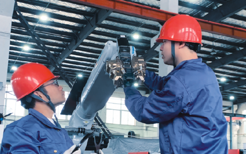 浙江雷諾爾以客戶為中心：成功安裝定制化機器人管線包，彰顯“客戶要求即行動指南”承諾